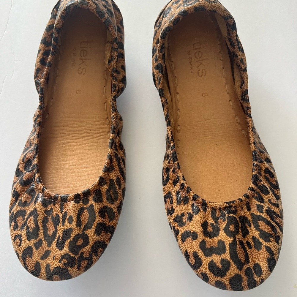 Tieks Animal Print Ballet Flats